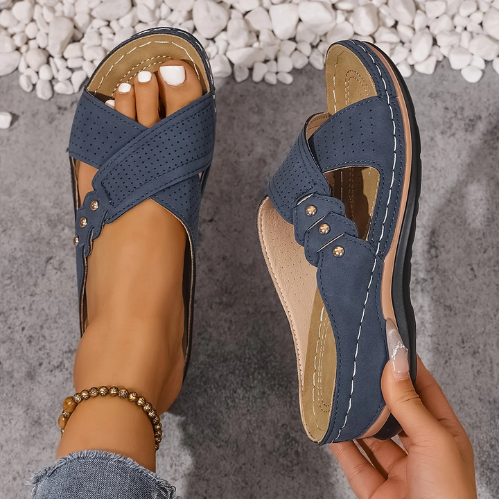 Danielle™ | Harbour Cross Comfort Wedges