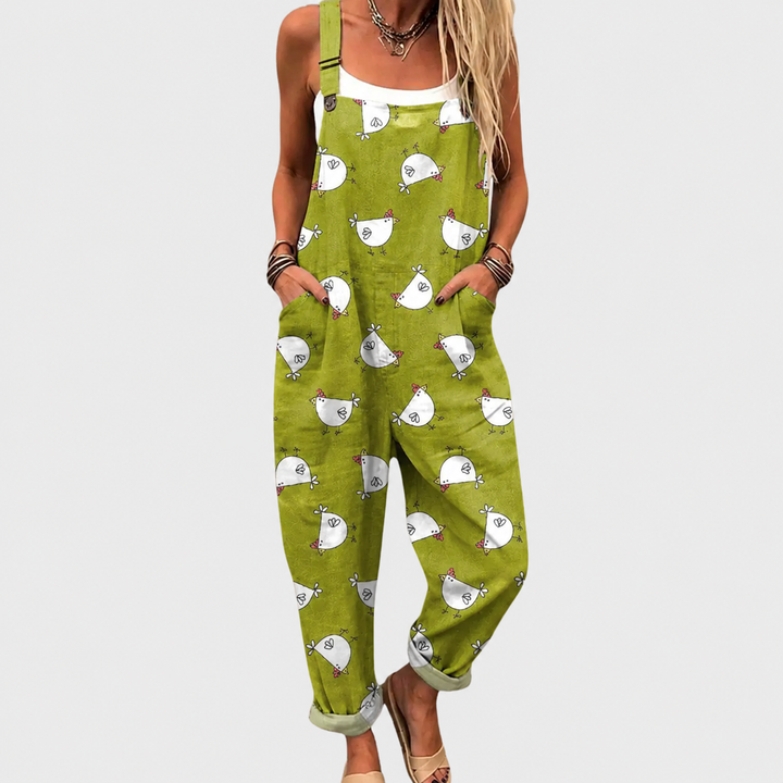 Cozy Printed Jumpsuit
