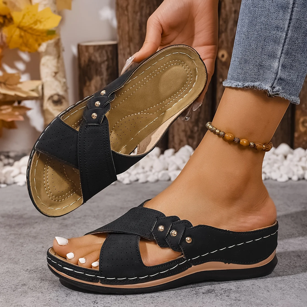 Danielle™ | Harbour Cross Comfort Wedges