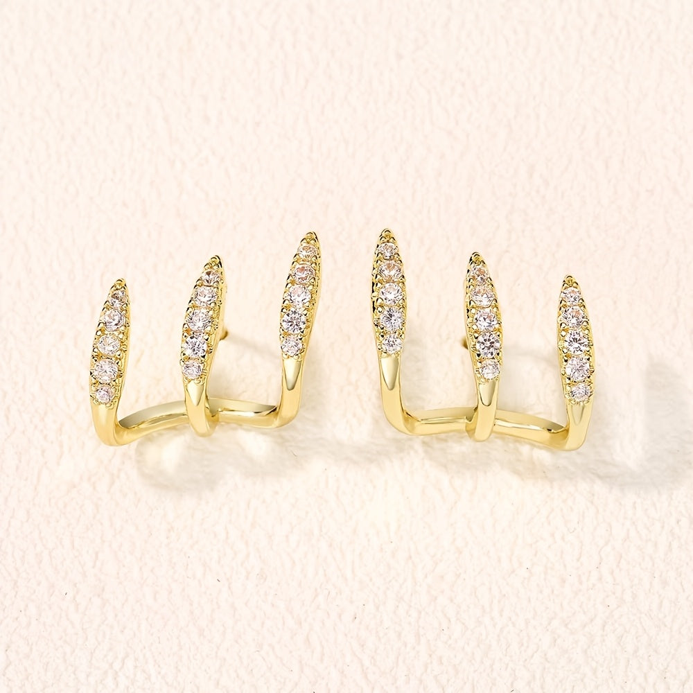 Chic Double Hoop Earrings