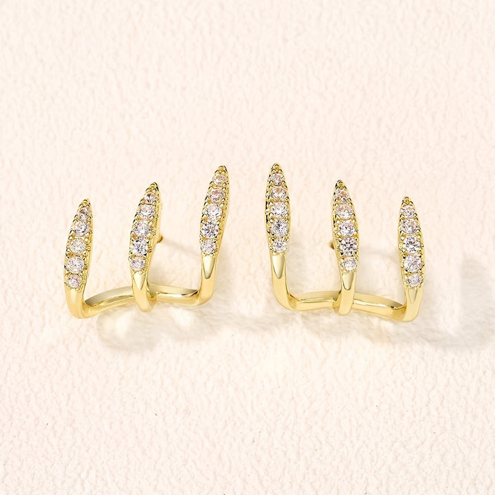 Chic Double Hoop Earrings