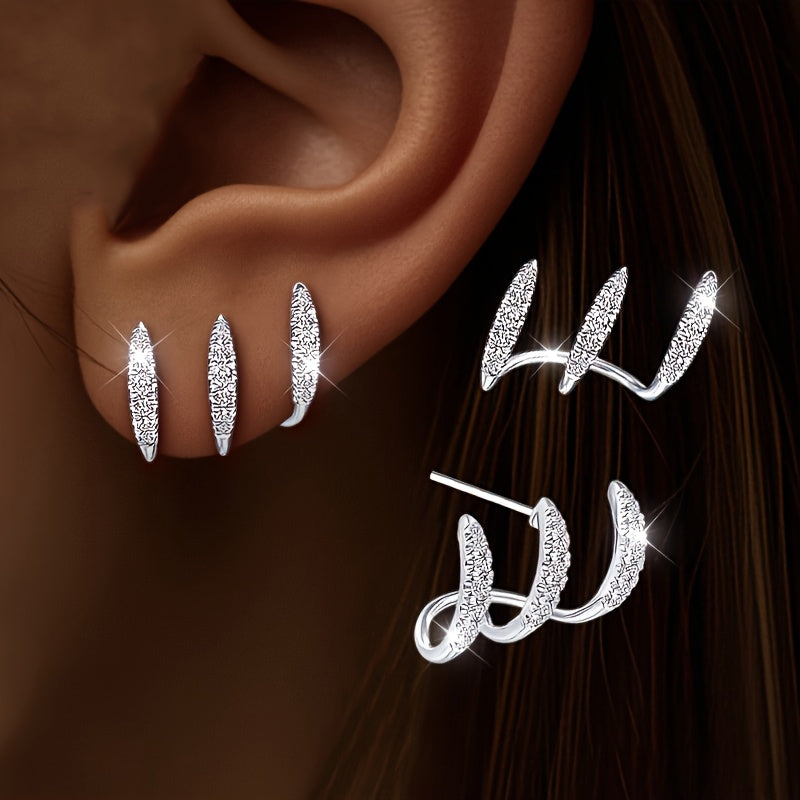 Chic Double Hoop Earrings