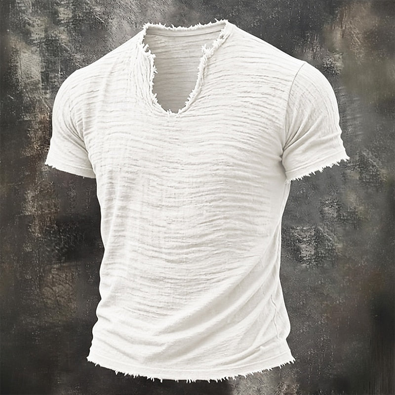 Cole | Vintage V-Neck T-Shirt