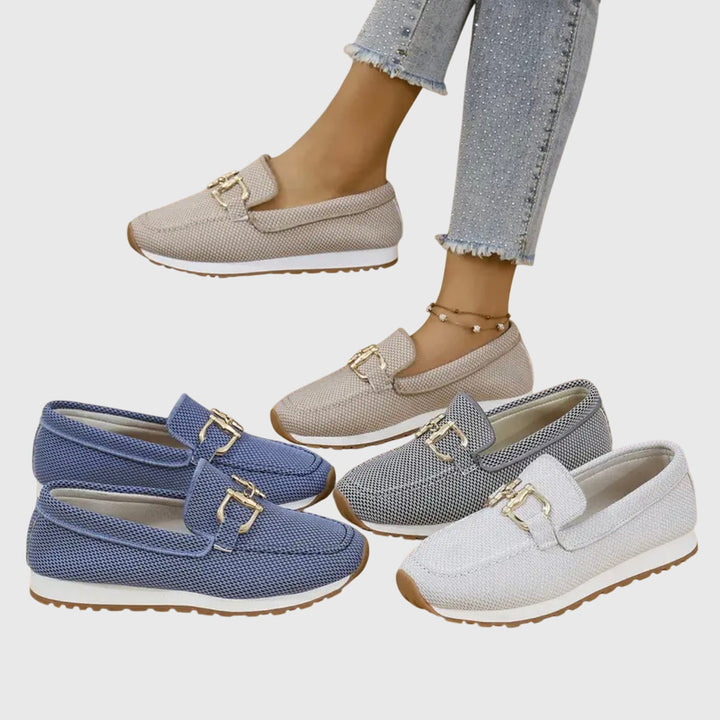 Sophie™ | LuxeWeave Loafer Sneakers