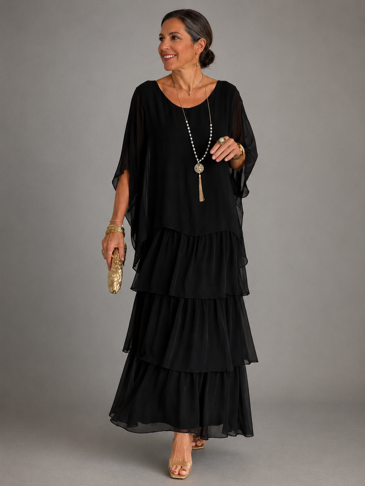 Celeste™ | Willow Grace Tiered Maxi Dress