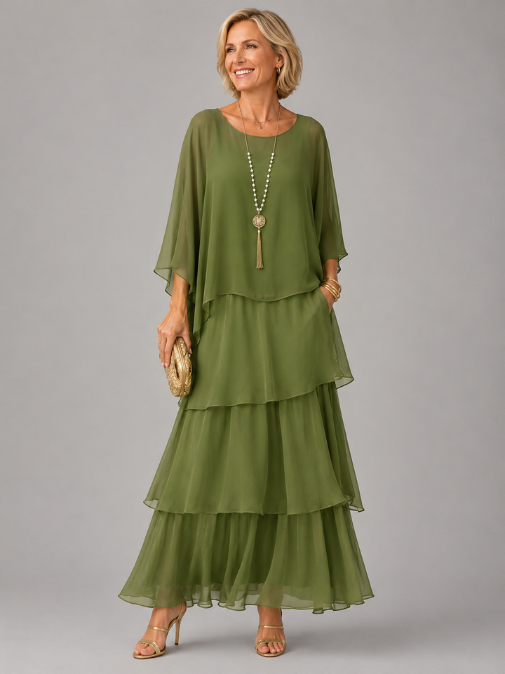 Celeste™ | Willow Grace Tiered Maxi Dress