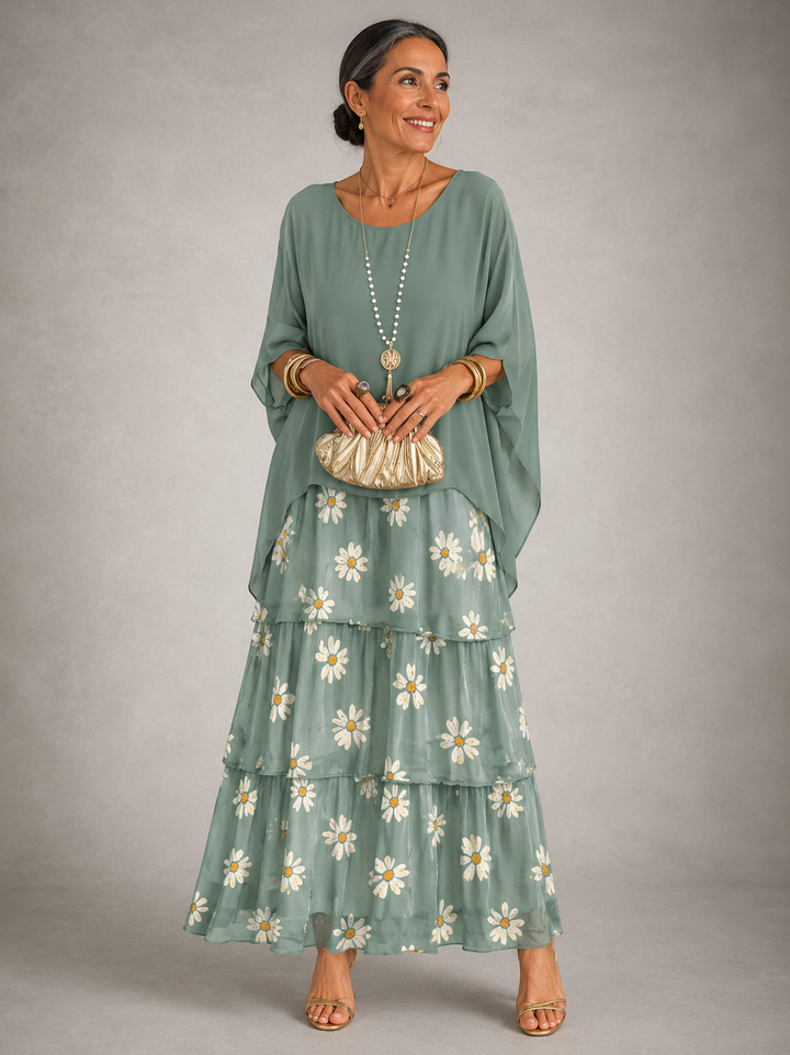 Celeste™ | Willow Grace Tiered Maxi Dress