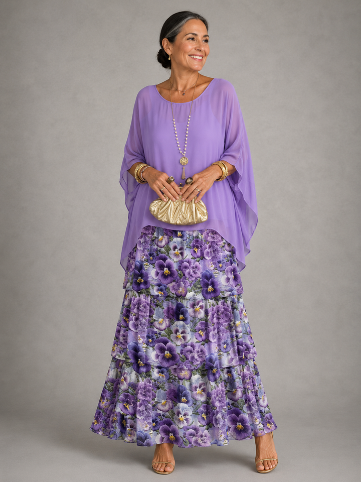 Celeste™ | Willow Grace Tiered Maxi Dress