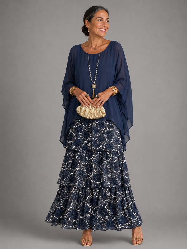 Celeste™ | Willow Grace Tiered Maxi Dress