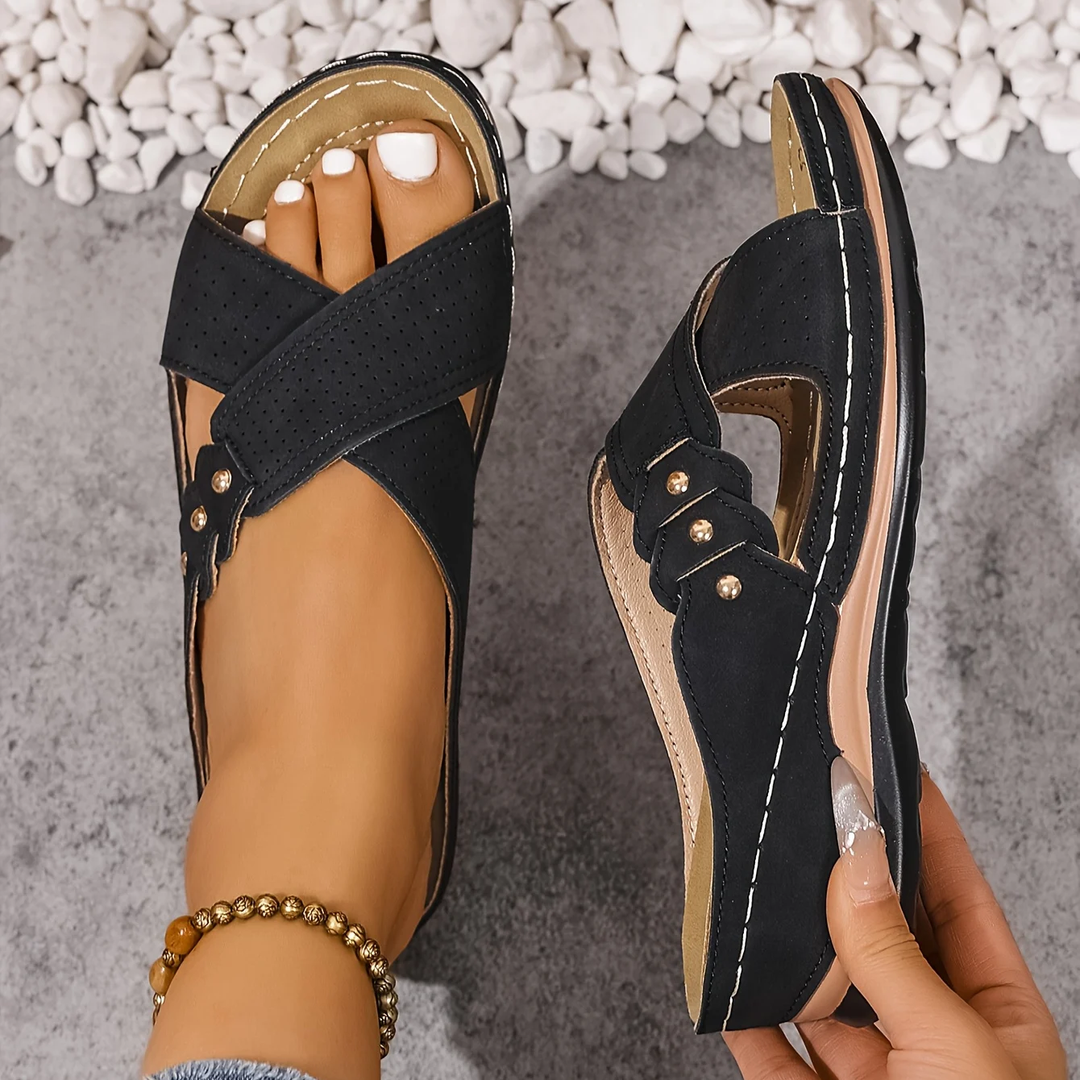 Danielle™ | Harbour Cross Comfort Wedges