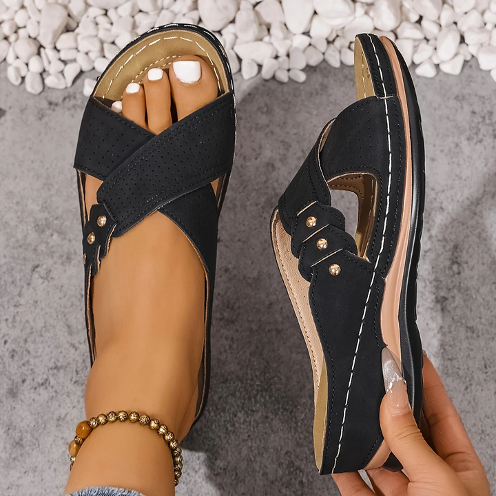 Danielle™ | Harbour Cross Comfort Wedges