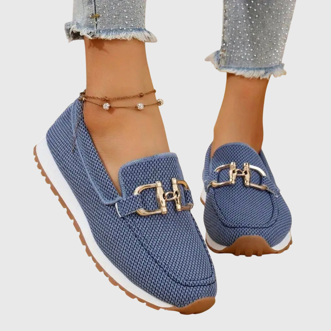 Sophie™ | LuxeWeave Loafer Sneakers