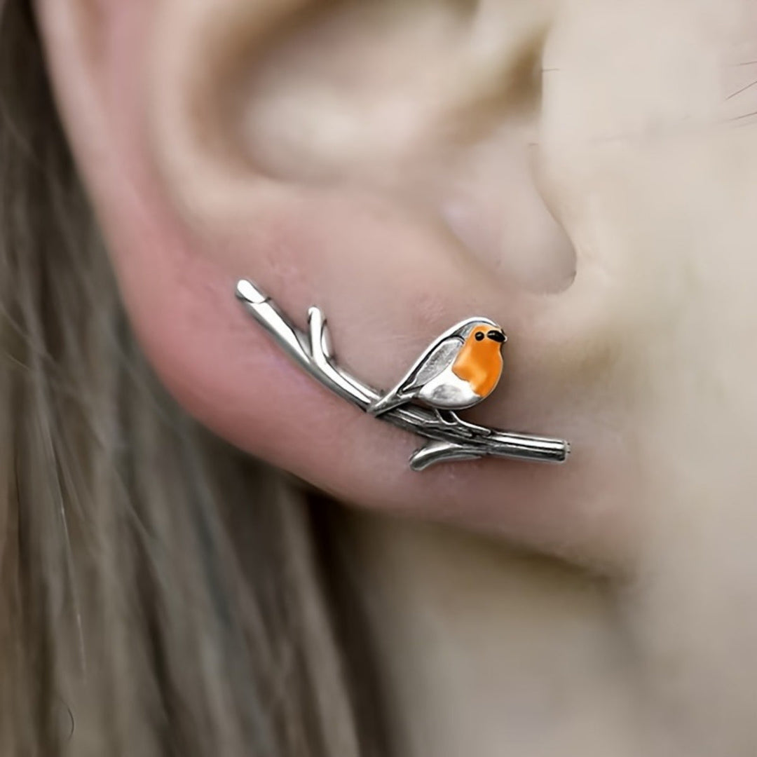 Redbreast-Inspired Earrings
