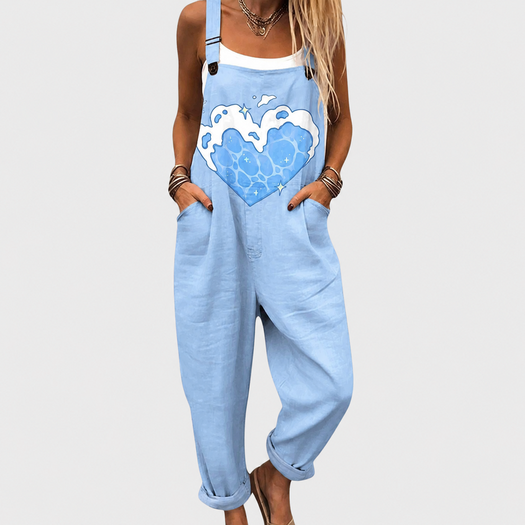 Cozy Printed Jumpsuit