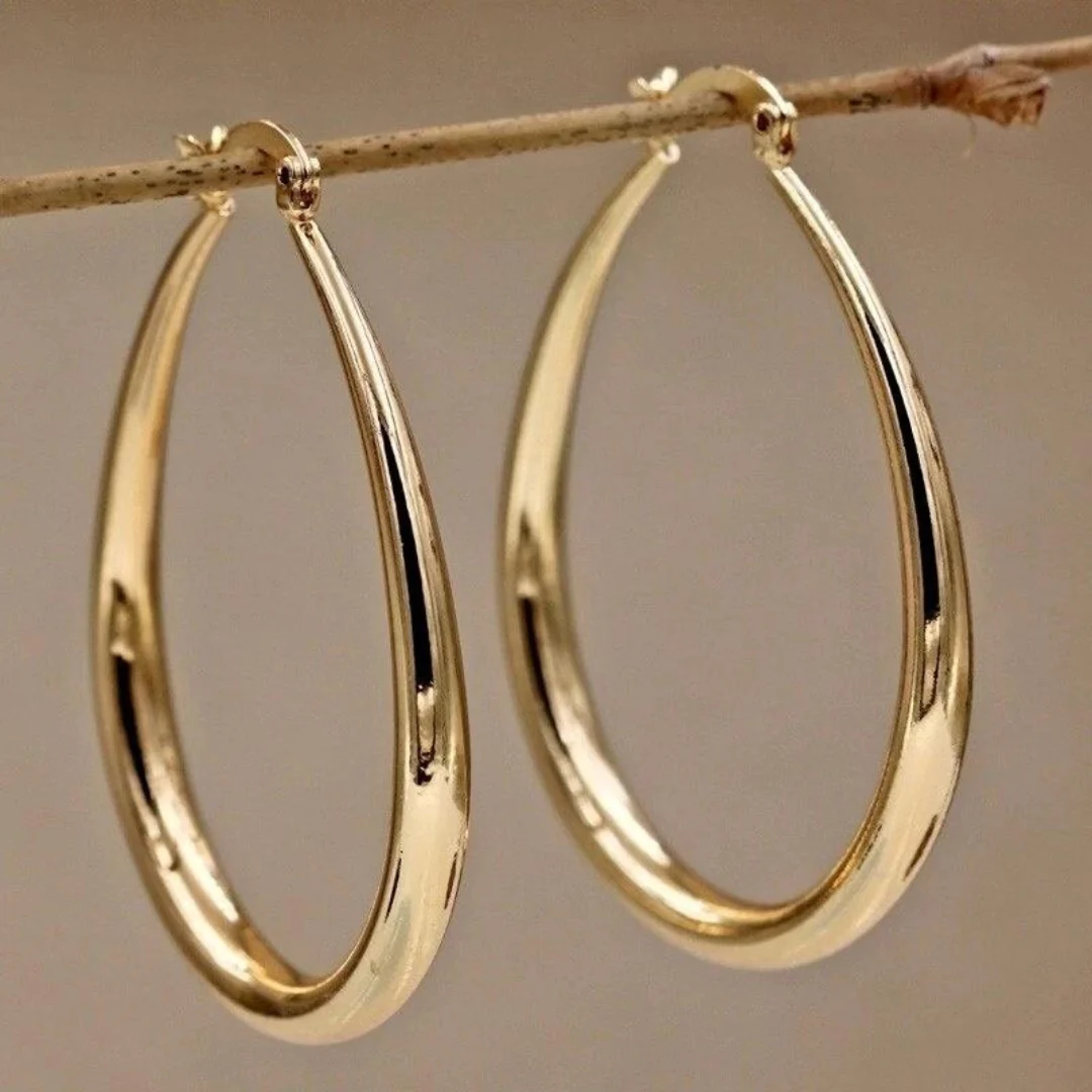 Unique Vintage Gold Earrings