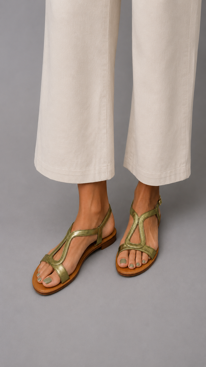 Hailey™ | Summer Sunshine Flat Sandals
