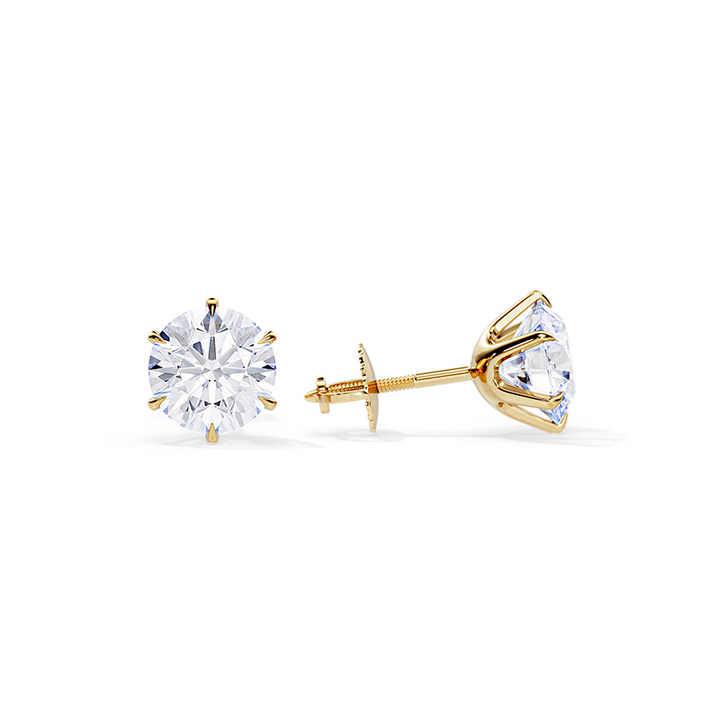 Elegant Tera White Gold Earrings