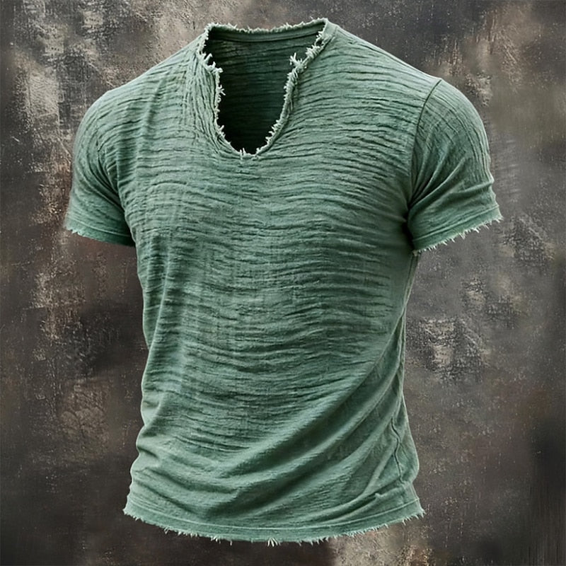 Cole | Vintage V-Neck T-Shirt