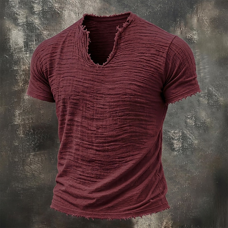 Cole | Vintage V-Neck T-Shirt
